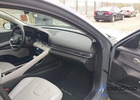 2023 Hyundai Elantra Hybrid Limited from USA, damaged, VIN KMHLN4AJ4PU038763